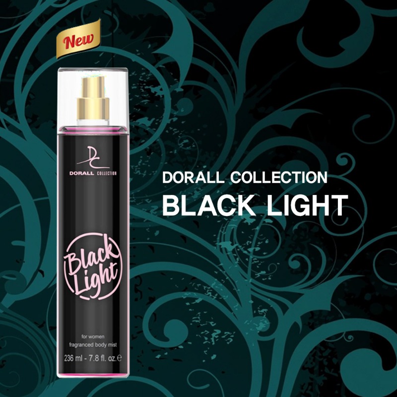 BLACK LIGHT fragranced body mist 236ml